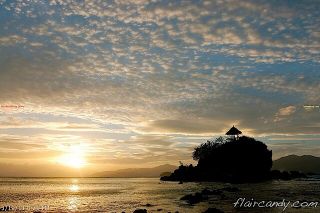 Cloud, Sunset and Sea - flower island palawan