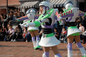 Flights of Fantasy Parade Hong Kong Disneyland Buzz Lightyear Female Costume for ladies