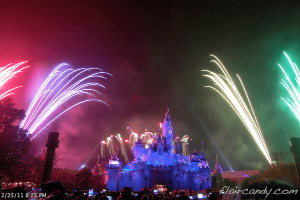 Hong Kong Disneyland Disney in the Stars Fireworks Display