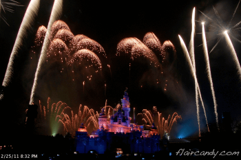 Hong Kong Disneyland Disney in the Stars Fireworks display photos