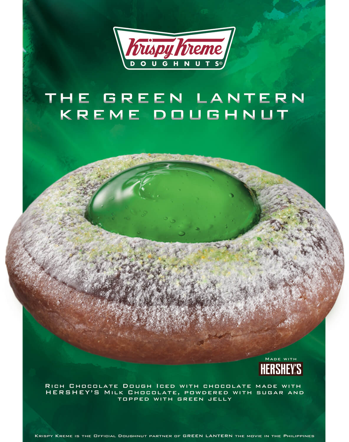 Krispy Kreme Green Lantern