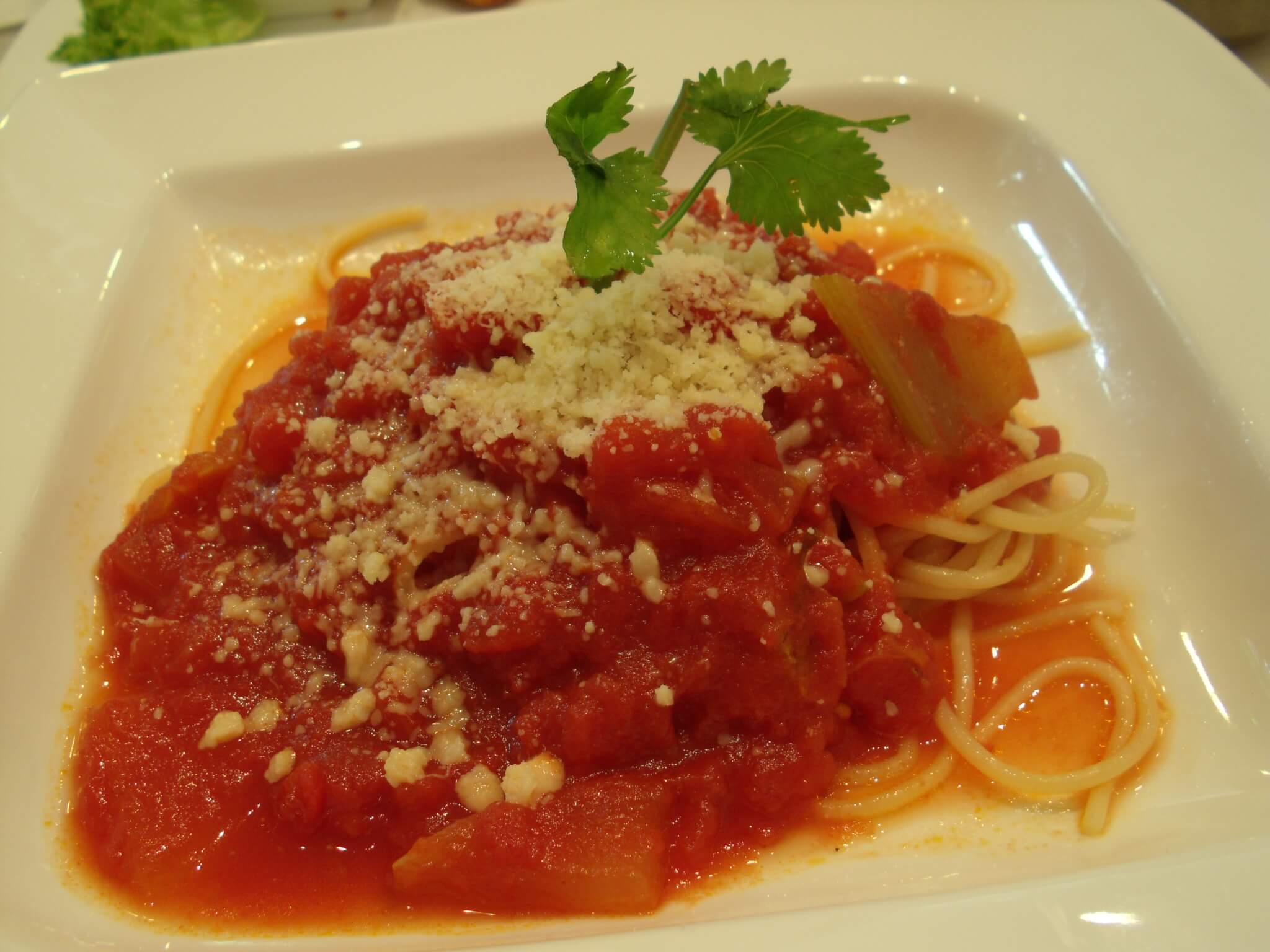 Tastes of Asia Sentosa Singapore spaghetti