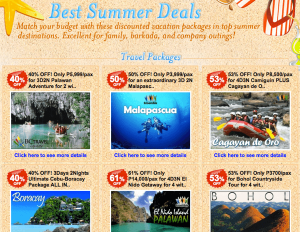Buyanihan Summer deals 2011