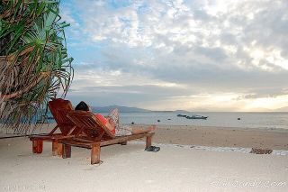 Flower Island Palawan sunset