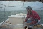 Palawan rough sea boat