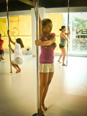 Hannah Villasis Pole Dancing Polecats